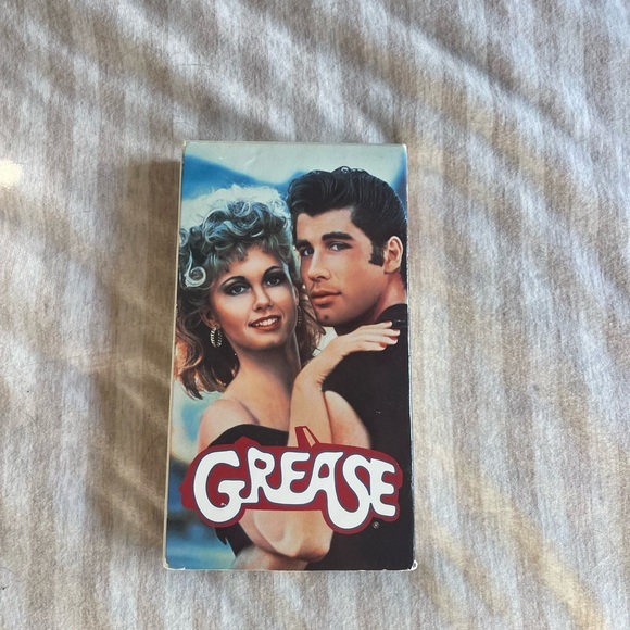 Other - Grease VHS Tape with Iconic Cover Art